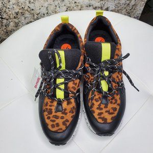 Steve Madden Madden Girl Women's Akima Leopard Print Sneakers